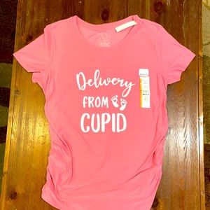 MATERNITY Short sleeve Pink, size L